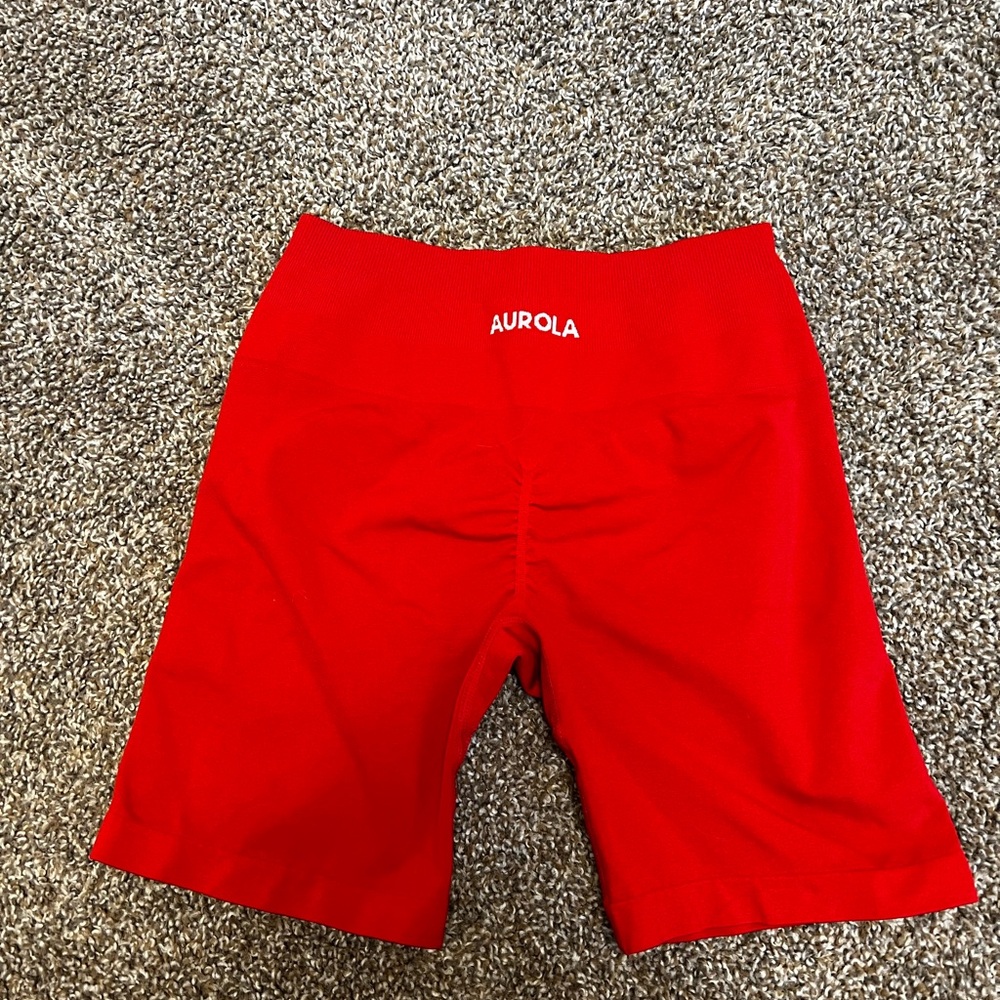 Aurora Red Shorts